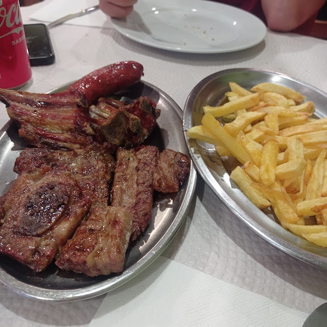 Churrasco Mixto Con Ensalada