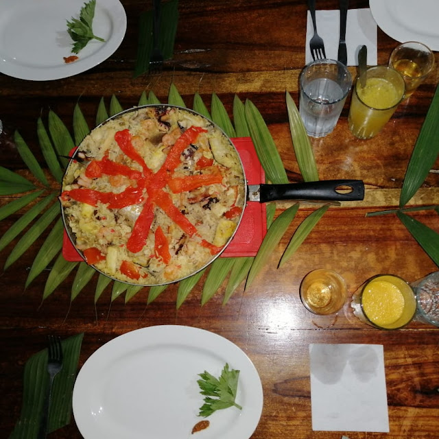 Paella Marisco Y Bagre