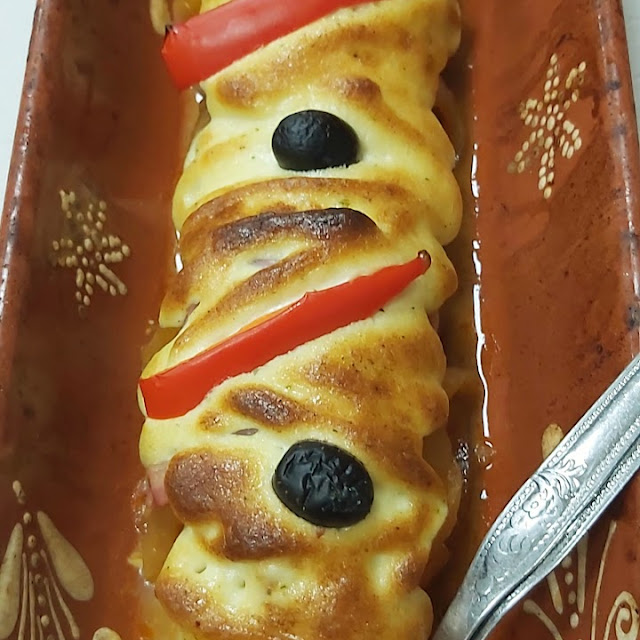 Bacalhau Gratinado Com Presunto