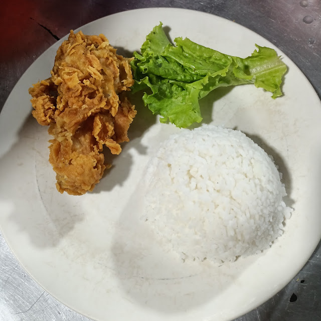 Ayam Crispy Plus Nasi