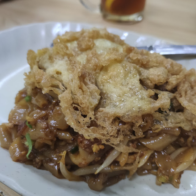 Kuey Tew Goreng Telor Dadar