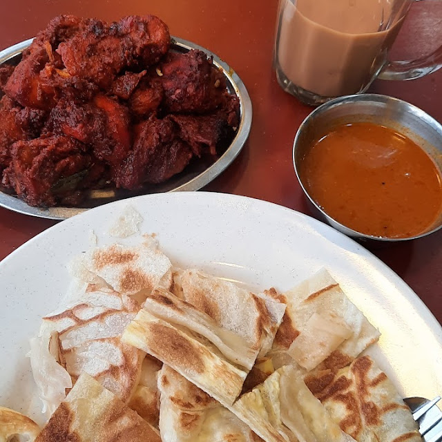Roti Canai & Masala Chicken