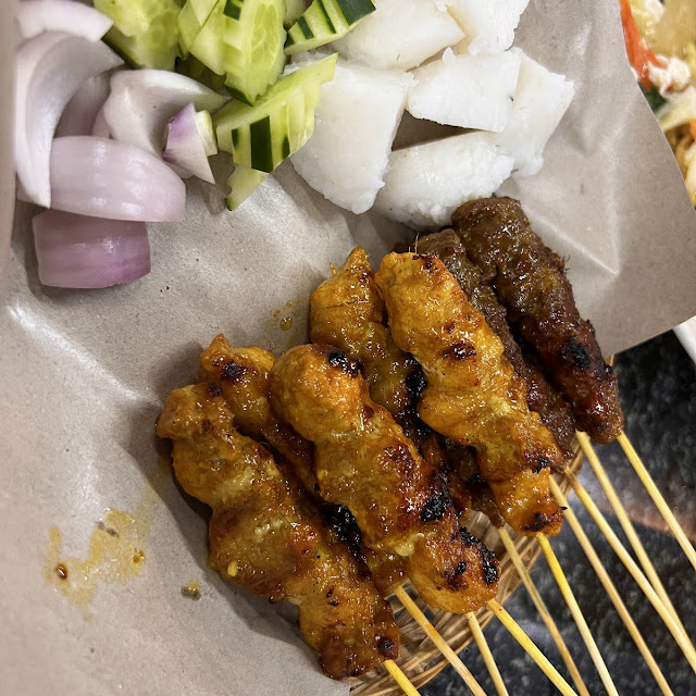 Set Satay Ayam 5 Cucuk