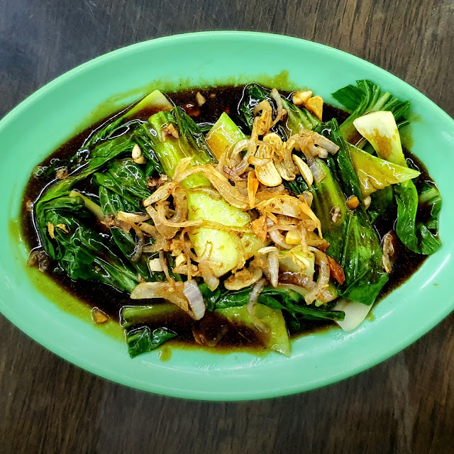 Kai Lan Stir-Fry with Salted Fish