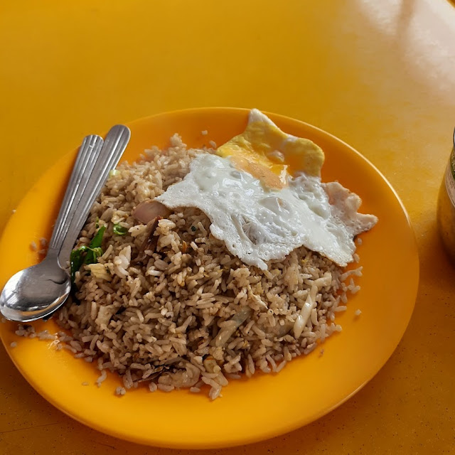 Nasi grg Biase Telur Mata