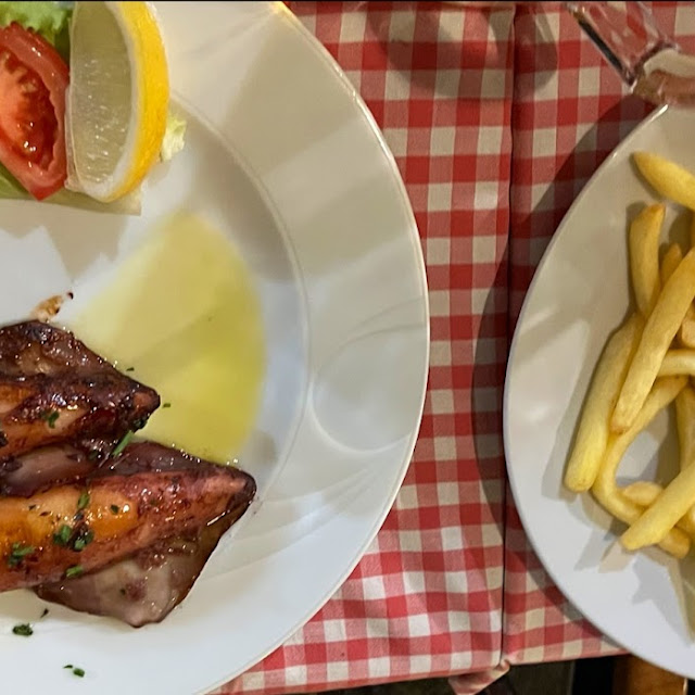 Grilled Calamari