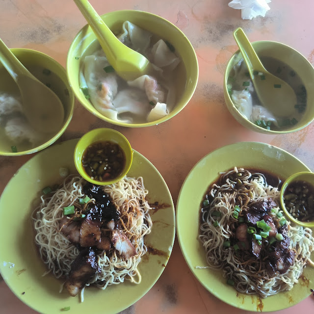 Dry Wanton Mee with Char Siew