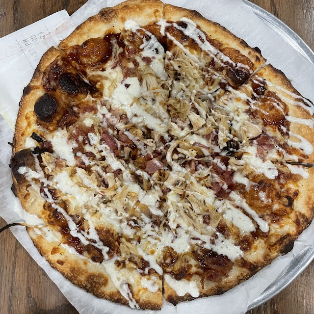 Smoked Chicken Pizza