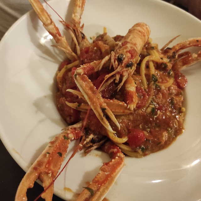 Spaghetti Con Scampi