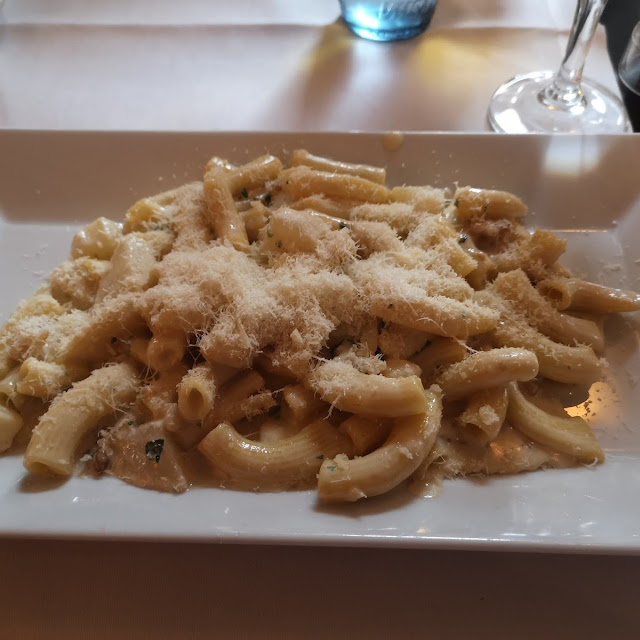 Rigatoni Gorgonzola Mit Birne Und Nuss