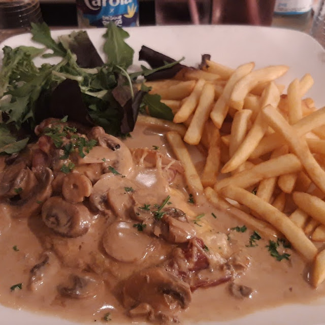 Filet de Veau Crème Et Champignons