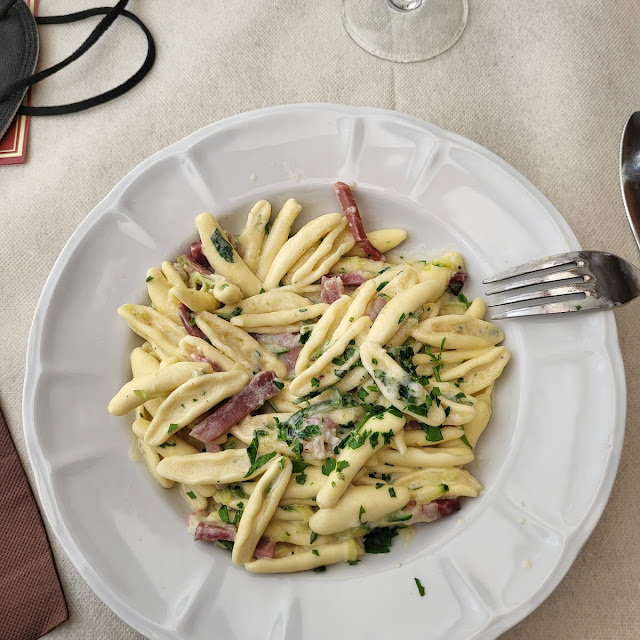 Cicatelli Speck Panna E Zucchine