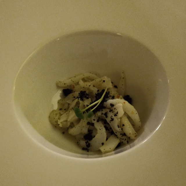 Tagliatelle Di Seppia Scottata