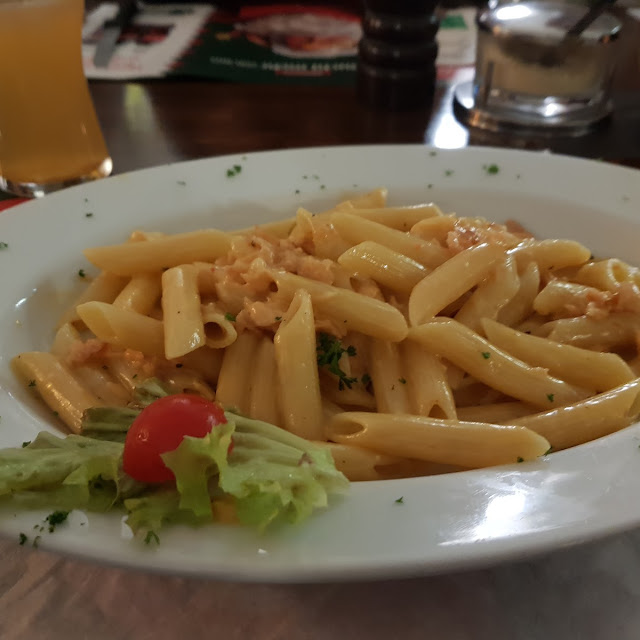 Pasta Mit Lachs