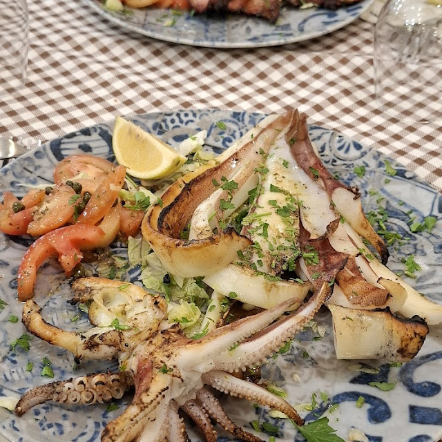 Calamaro Alla Griglia
