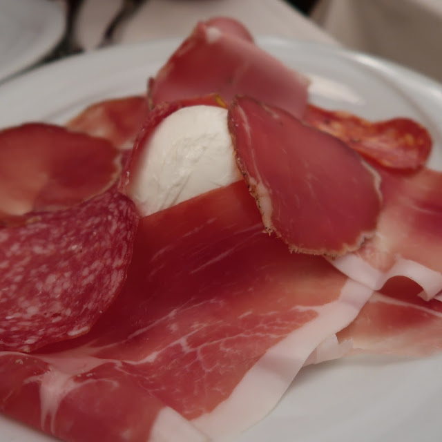 Parma Ham With Buffalo Mozzarella