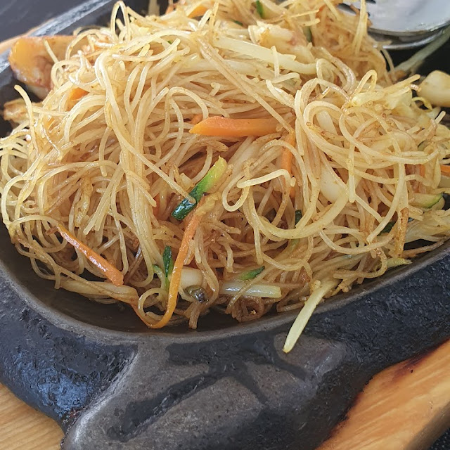 Spaghetti Di Riso Alla Piastra