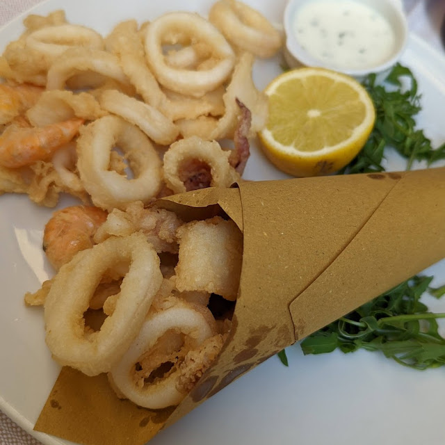 Gamberi E Calamari Fritti