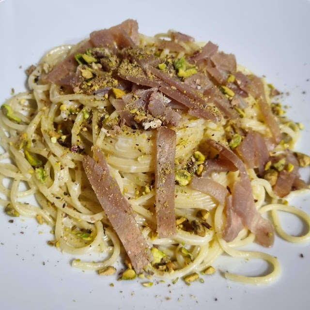 Spaghetti with Swordfish