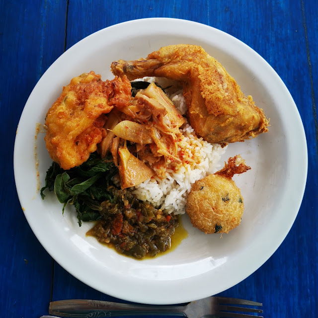 Chicken Rendang with Jackfruit Curry