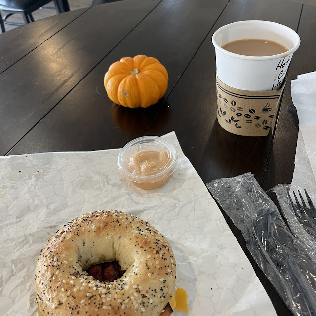 Breakfast Sandwich on a Bagel