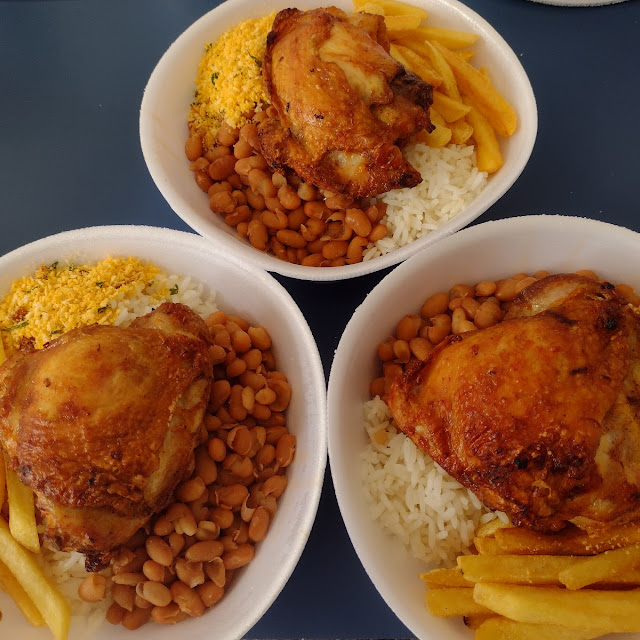 Marmitex de Sobrecoxa de Frango