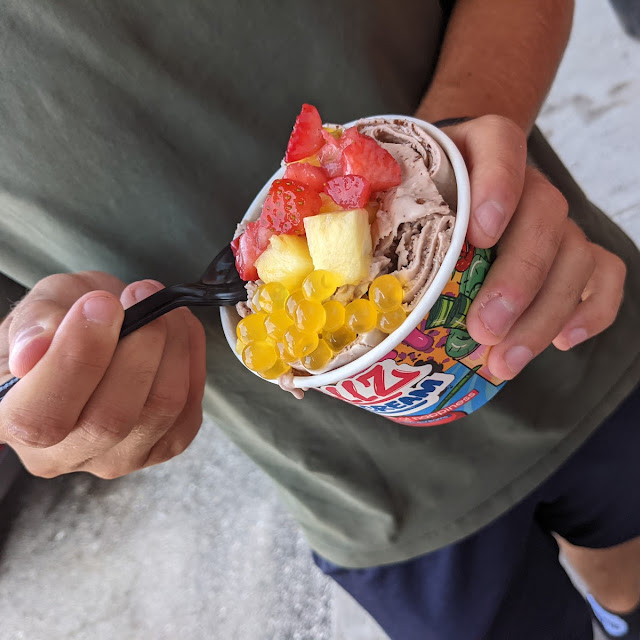 Chocolate Rollz Ice Cream