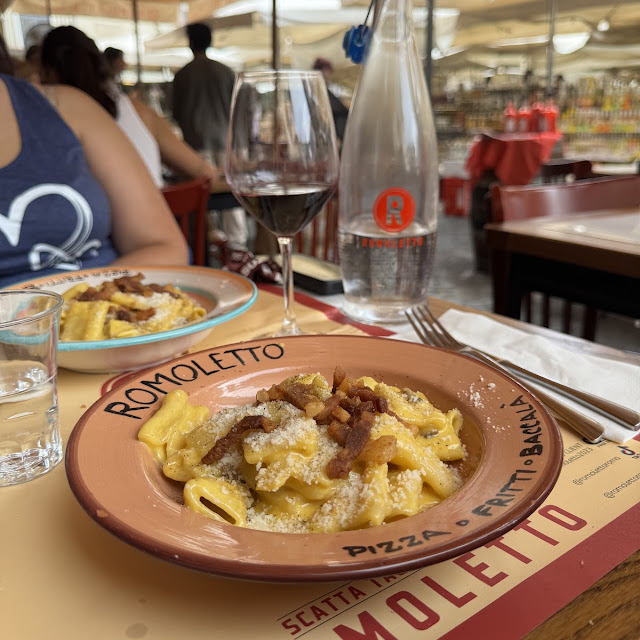 Pâtes Rigatoni À La Carbonara