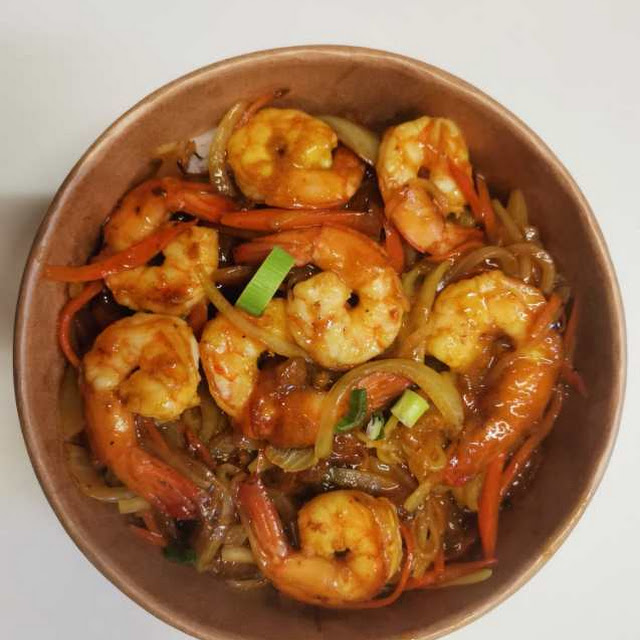 Crevettes Sautées