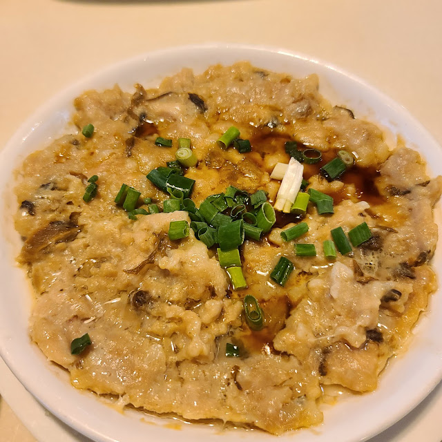 冬菇蒸肉餅