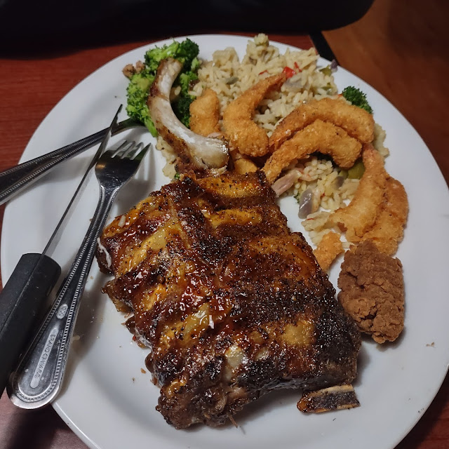 Ribs & Crispy Shrimp