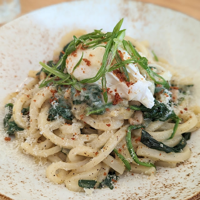 Udon Carbonara