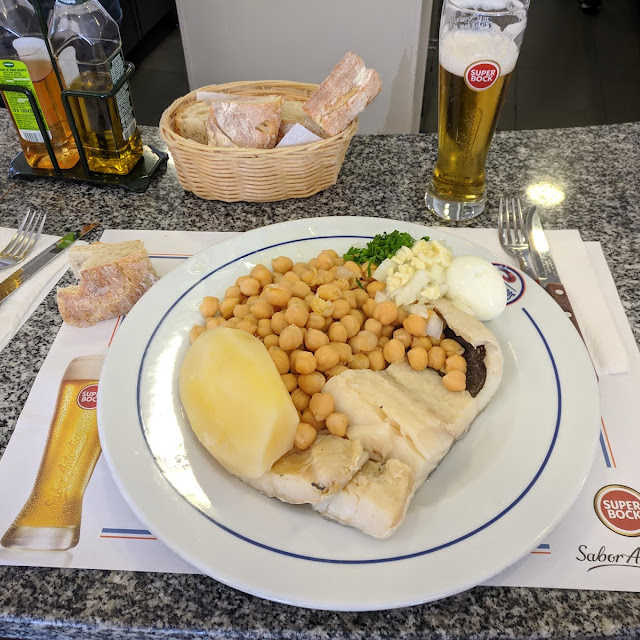 Bacalhau Cosido Com Grão