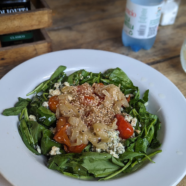 Ensalada Verde Y Azul