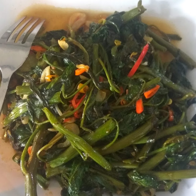 Cah Kangkung Bumbu Terasi
