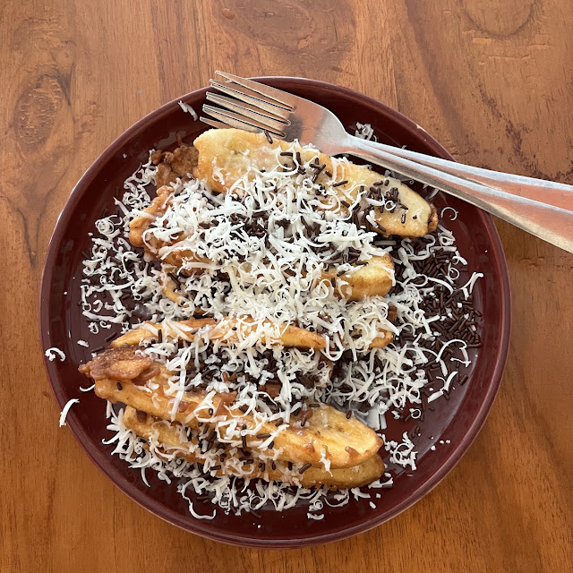 Pisang Goreng Coklat Keju
