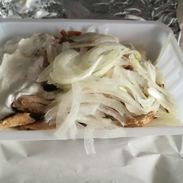 Portion Gyros Mit Zwiebeln
