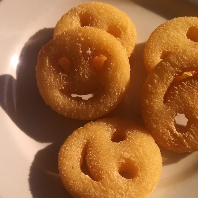 Smiley Potato Cakes