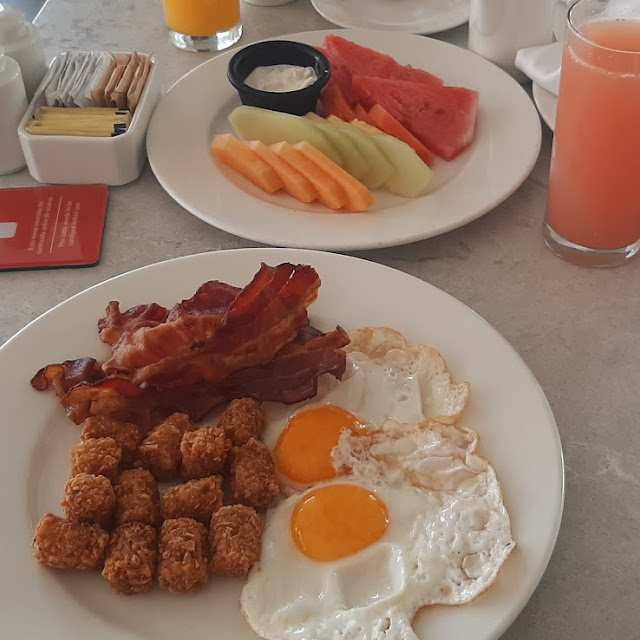 American Breakfast Plate