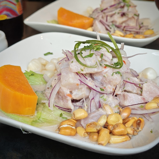 Ceviche de Pescado Y Mariscos