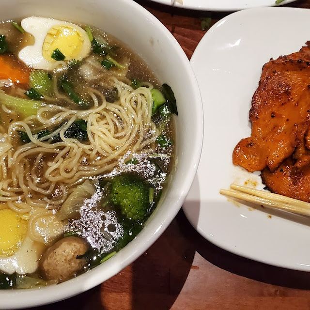 Holi Holi Grilled Chicken Ramen Noodle Soup