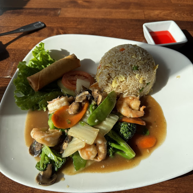 Shrimp with Vegetable Fried Rice