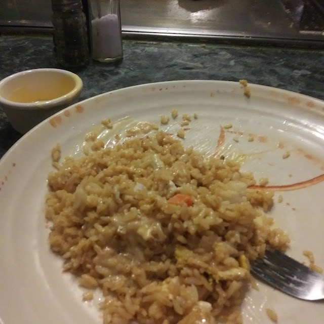 Fried Rice with Steak and Chicken