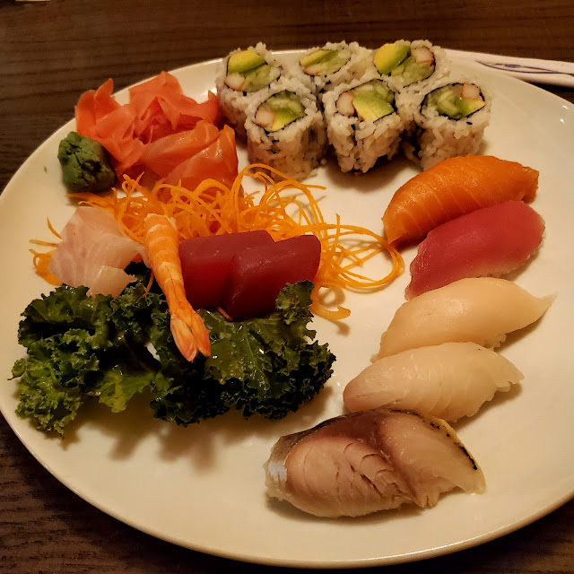 Sushi and Sashimi Dinner