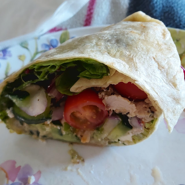 Greek Salad Wrap