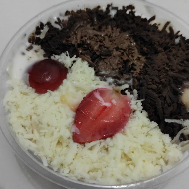 Salad Buah Coklat Keju