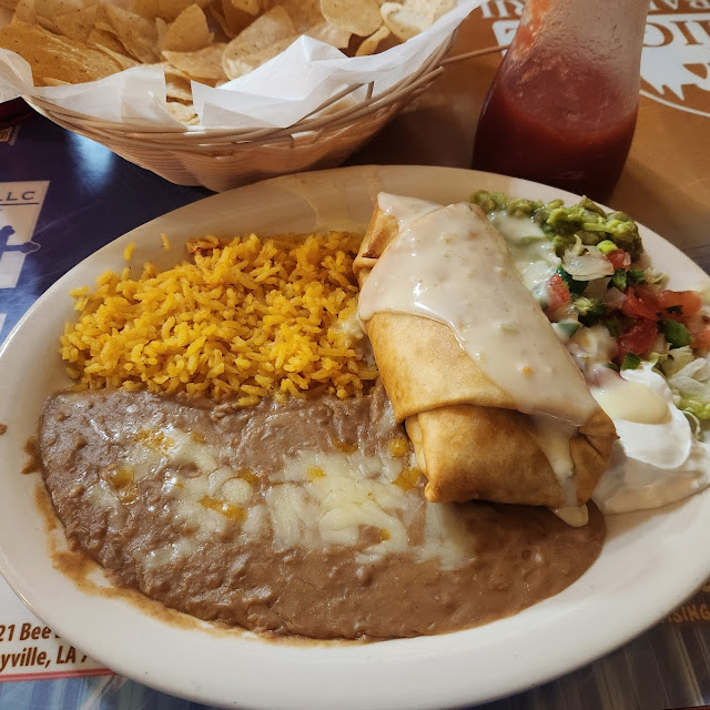 Chimichanga Lunch