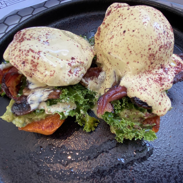 Beef Bacon Benedict 2 0