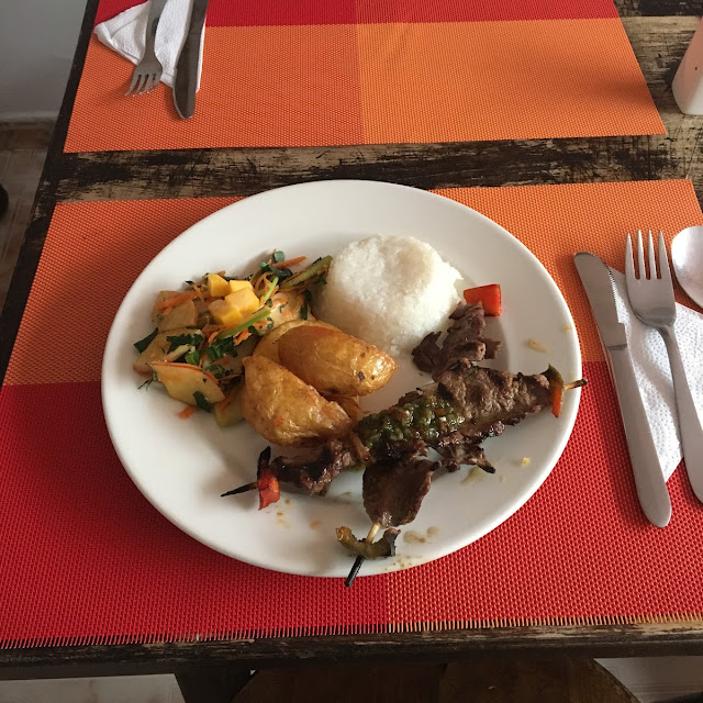 Brochetas de Res