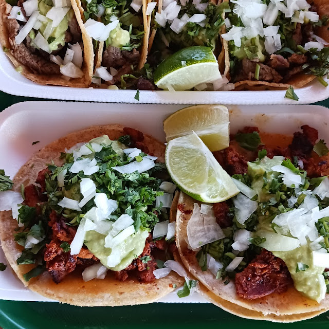 Two Carne Asada Tacos